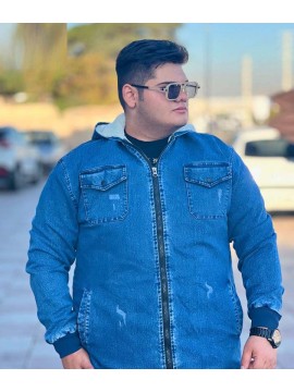 کاپشن جین داخل خز کد 2964